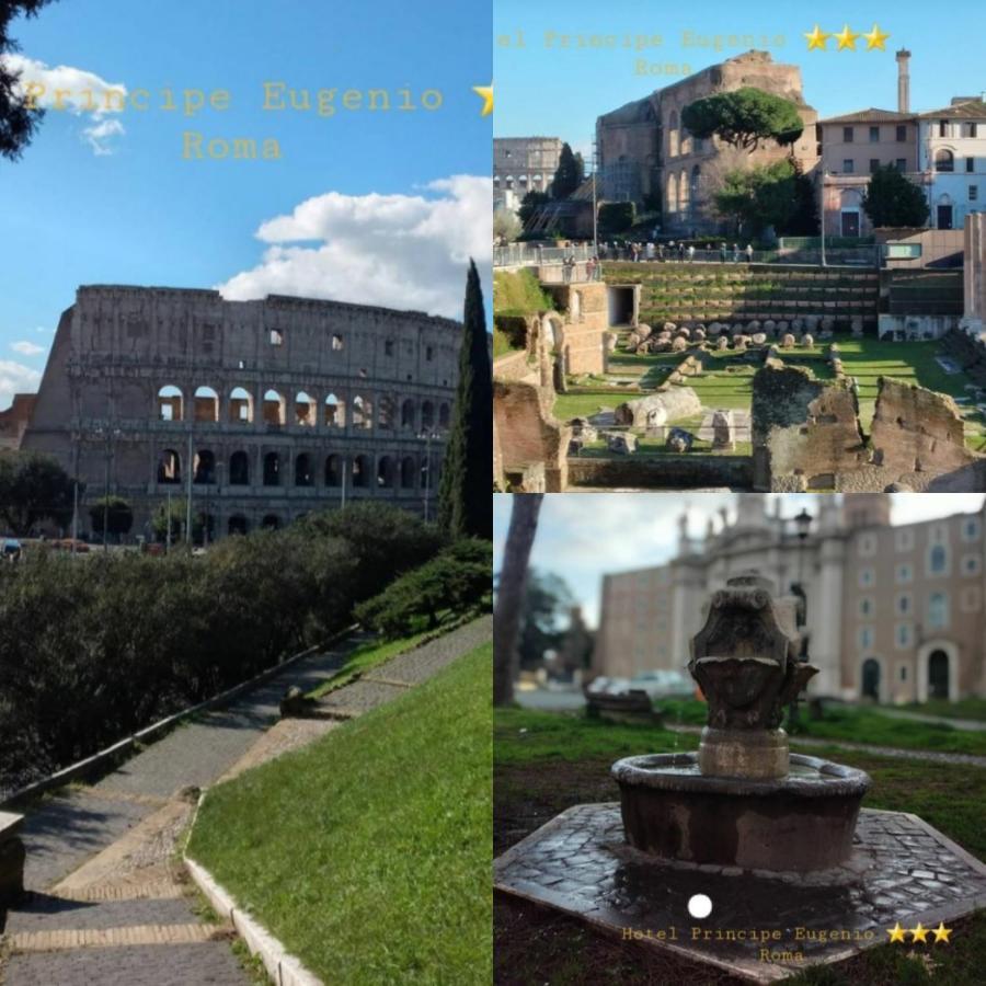 Hotel Principe Eugenio Rome Exterior photo